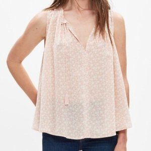 Madewell | Silk Bellshift Nightlily Tank